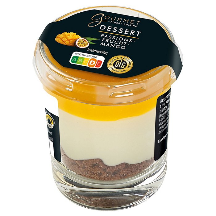 GOURMET FINEST CUISINE Dessert, Passionsfrucht-Mango