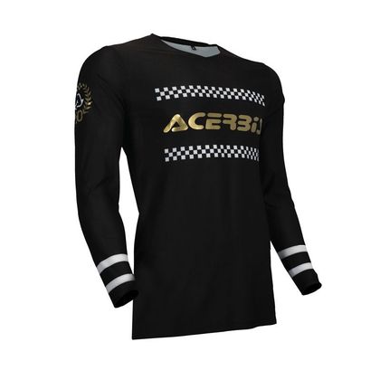 Maillot cross Acerbis X-FLEX 50th ANNIVERSARY 2024 - Noir / Jaune