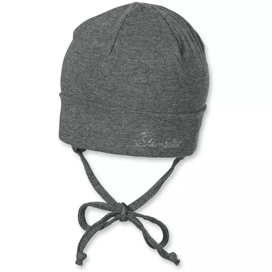 Sterntaler Beanie asphalt