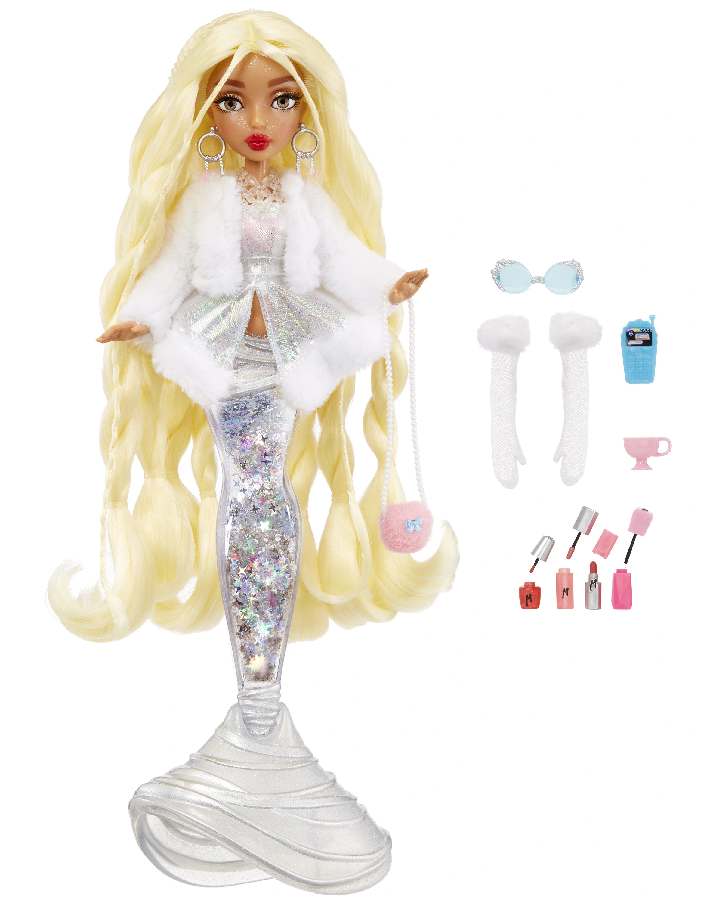 Puppe MERMAIDZ GWEN (34 cm) mit Farbwechsel