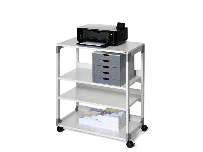 Rullebord Durable® 3711-10, på hjul, grå
