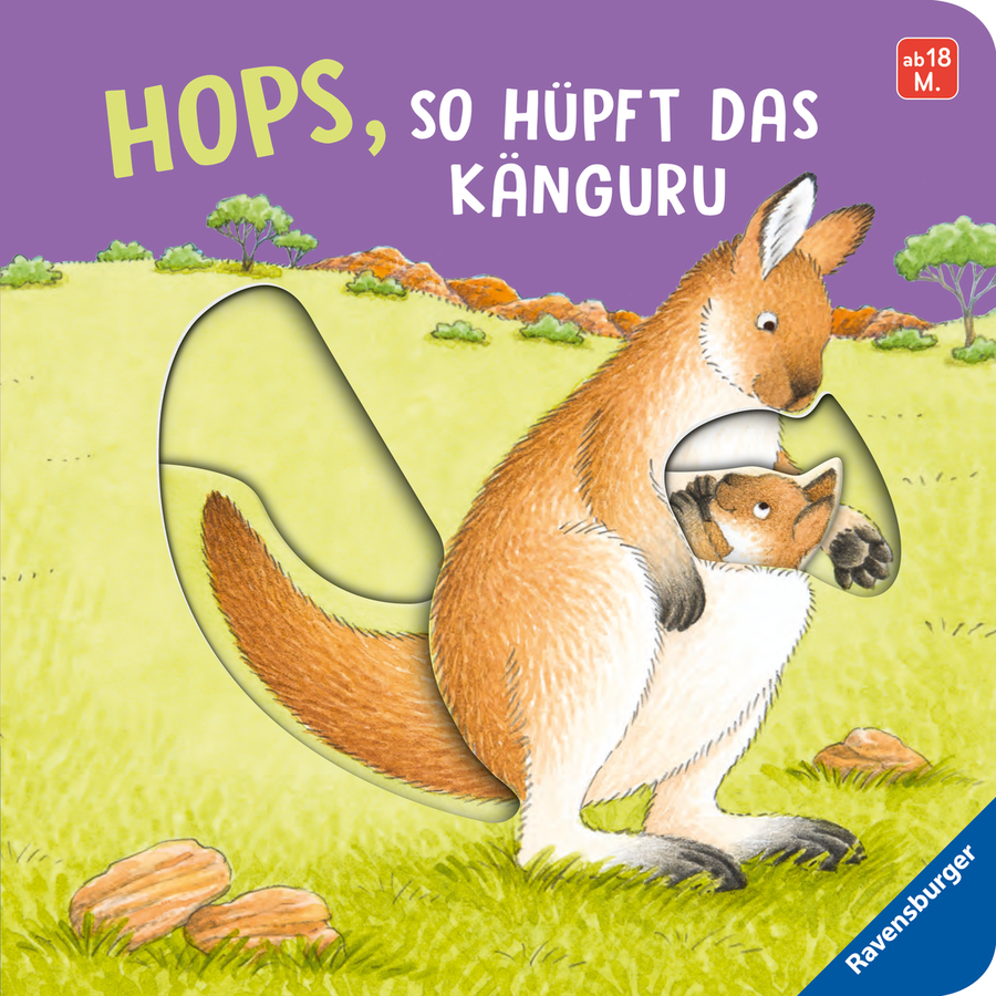 Ravensburger Hops, so hüpft das Känguru