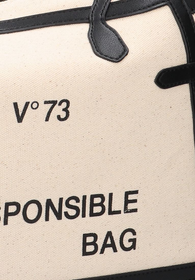 V73 beige v73 shopper responsibility shopping must
