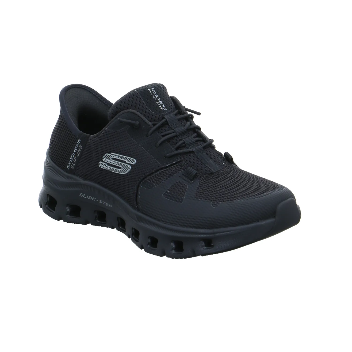 SKECHERS Sneaker Schwarz Textil