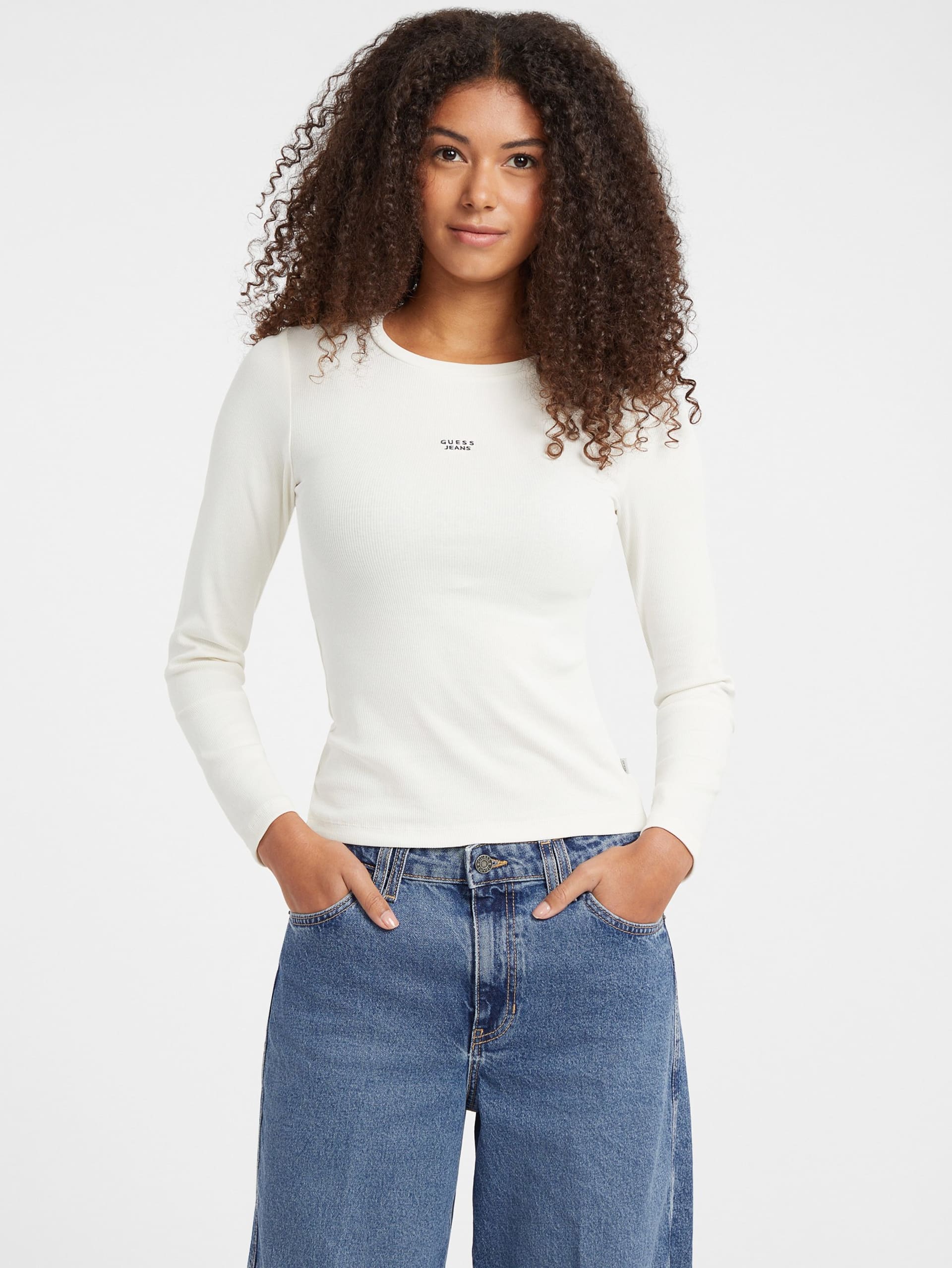 Camiseta Slim com Logo Bordado