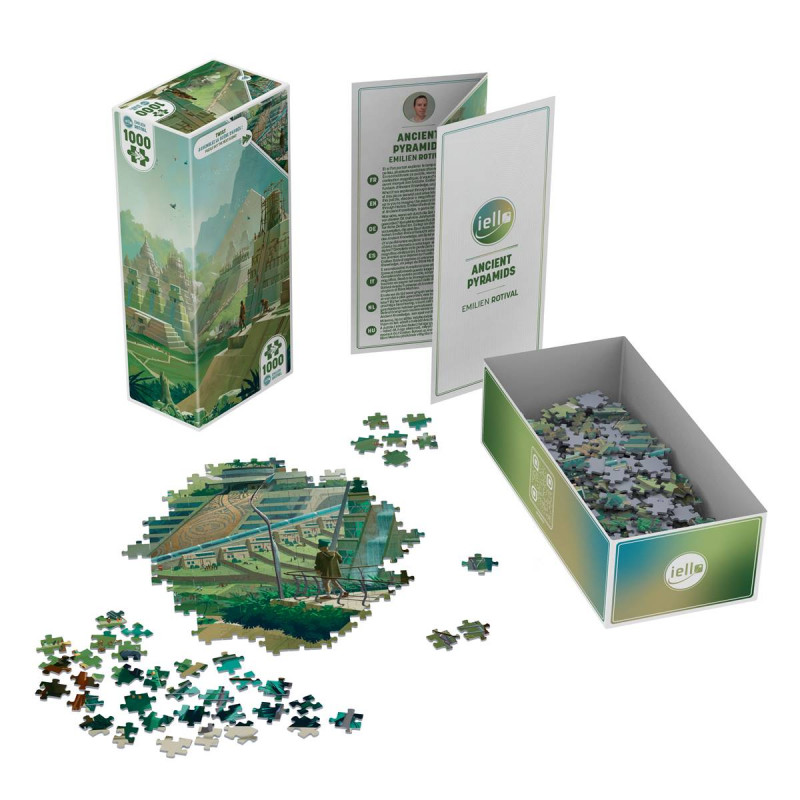 Puzzle Twist - 1000 pièces - Ancient Pyramids