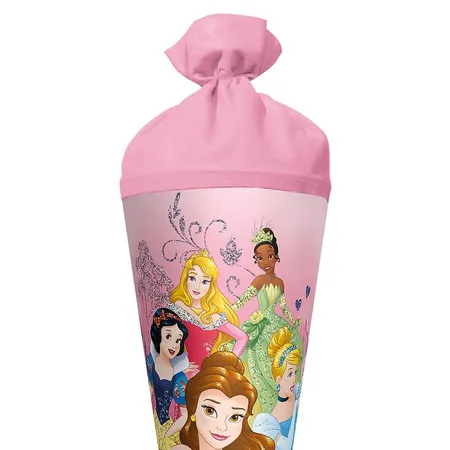 Roth Schultüte Disney Princess mit Glitzer, 70 cm, rund