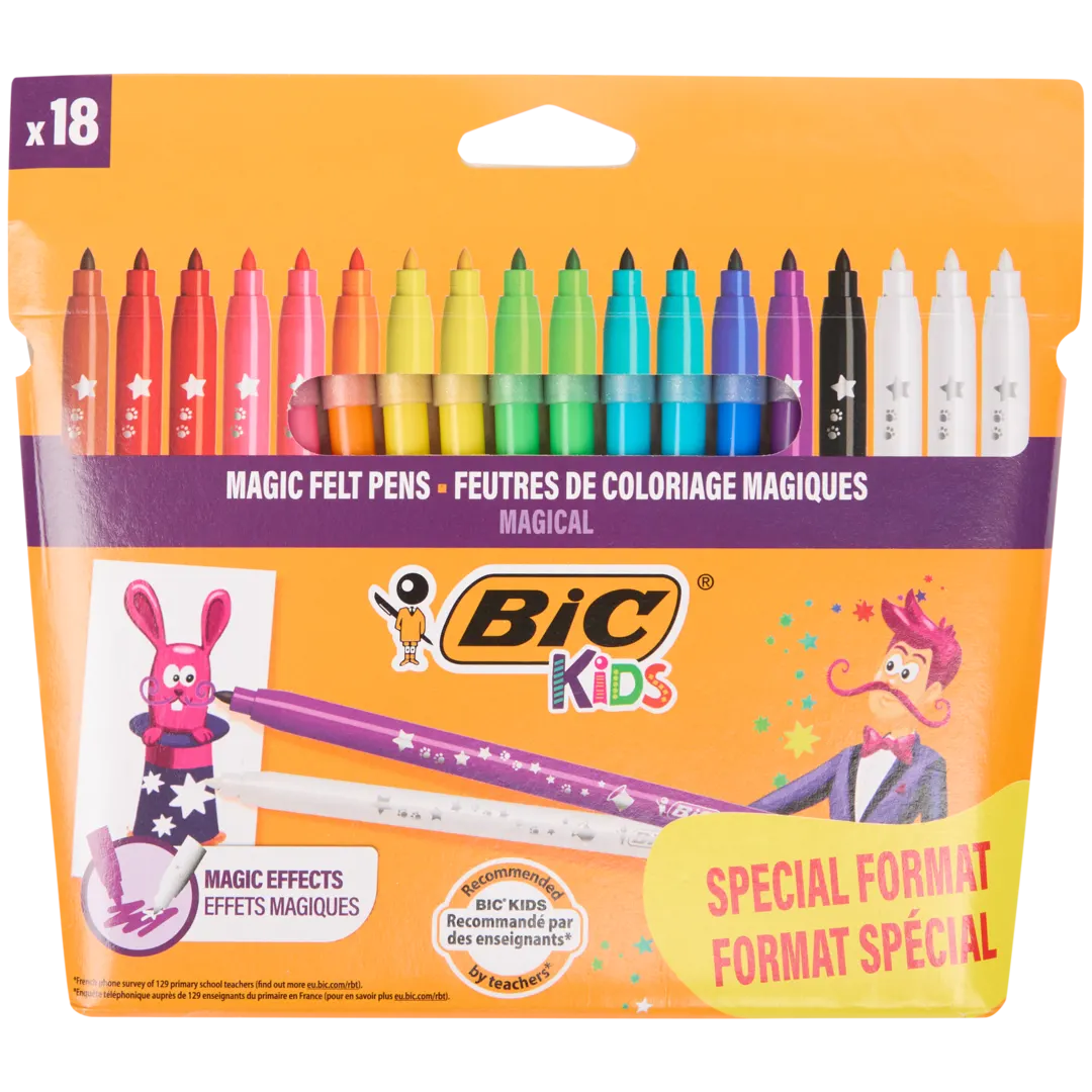 BIC magische viltstiften 18 stuks