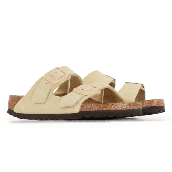 BIRKENSTOCK ARIZONA SUEDE ALMOND