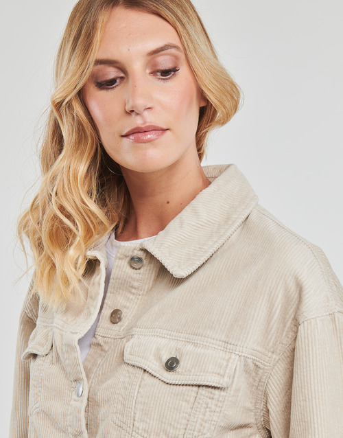 Only - ONLBITTEN CORD SHACKET PNT NOOS - Beige