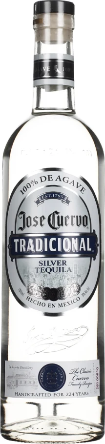 JOSE CUERVO TRADICIONAL PLATA 100% BLUE AGAVE 70CL