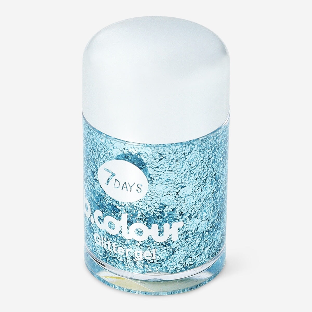 Ansigt & body mini glitter gel af 7DAYS B.COLOUR - 02 SNOWY ELF