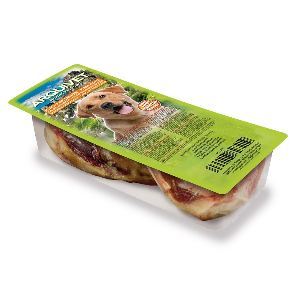 Petisco de osso de presunto natural Arquivet para cães