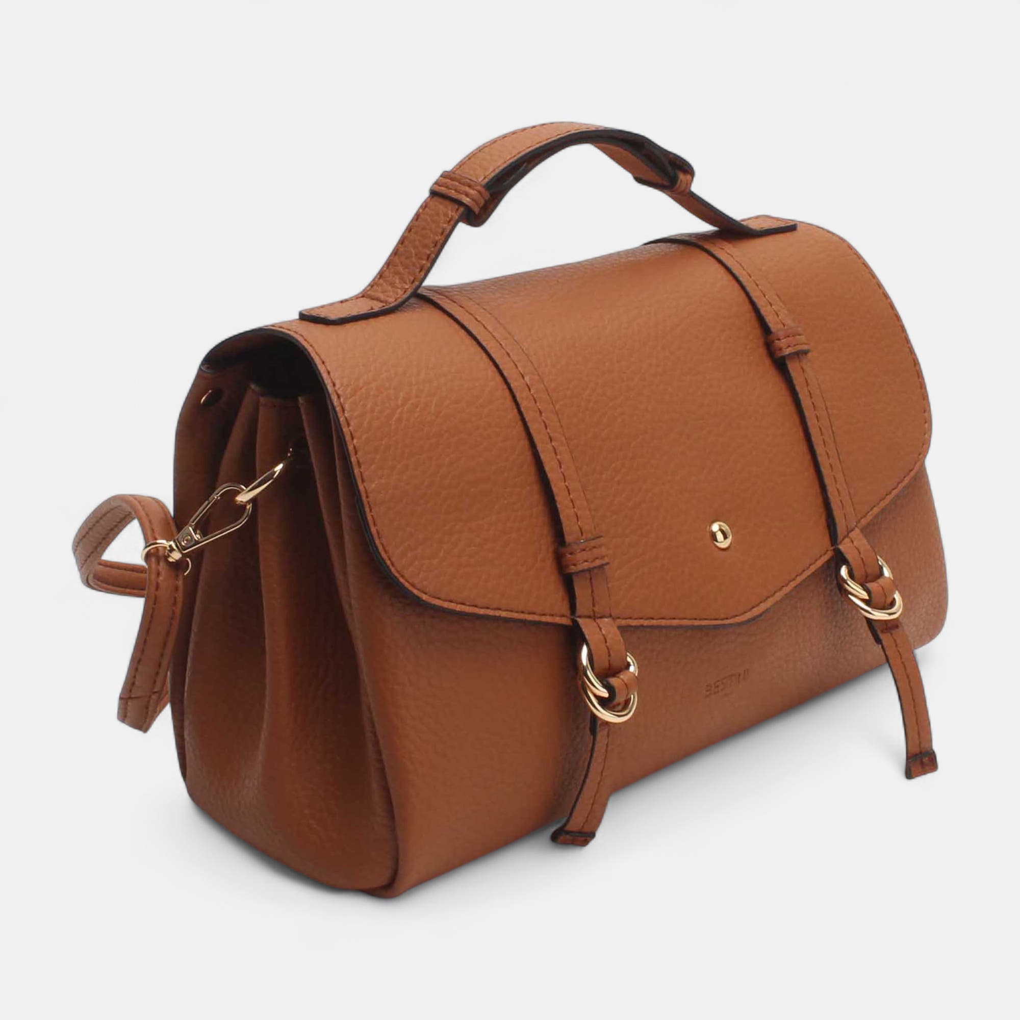 Sac bandoulière camel