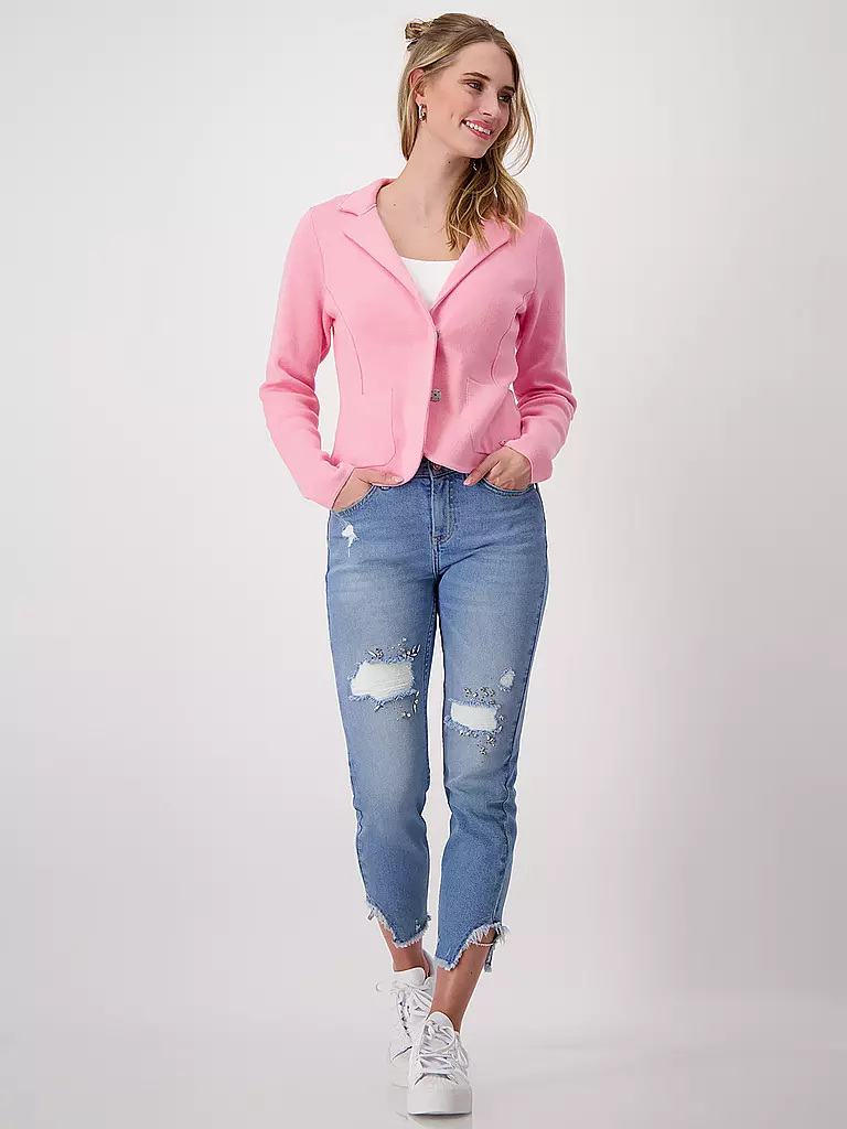 MONARI Jerseyblazer pink