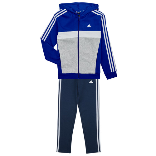 Adidas Sportswear - 3S TIB FL TS - Bleu / Gris