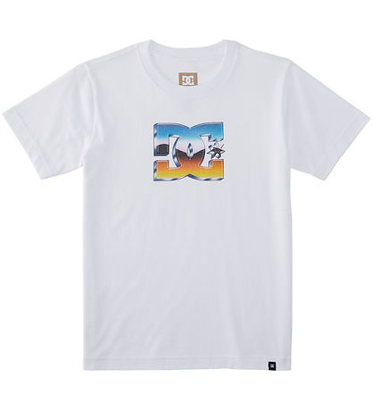 DC Schuhe T-Shirt - Chrome - Weiß
