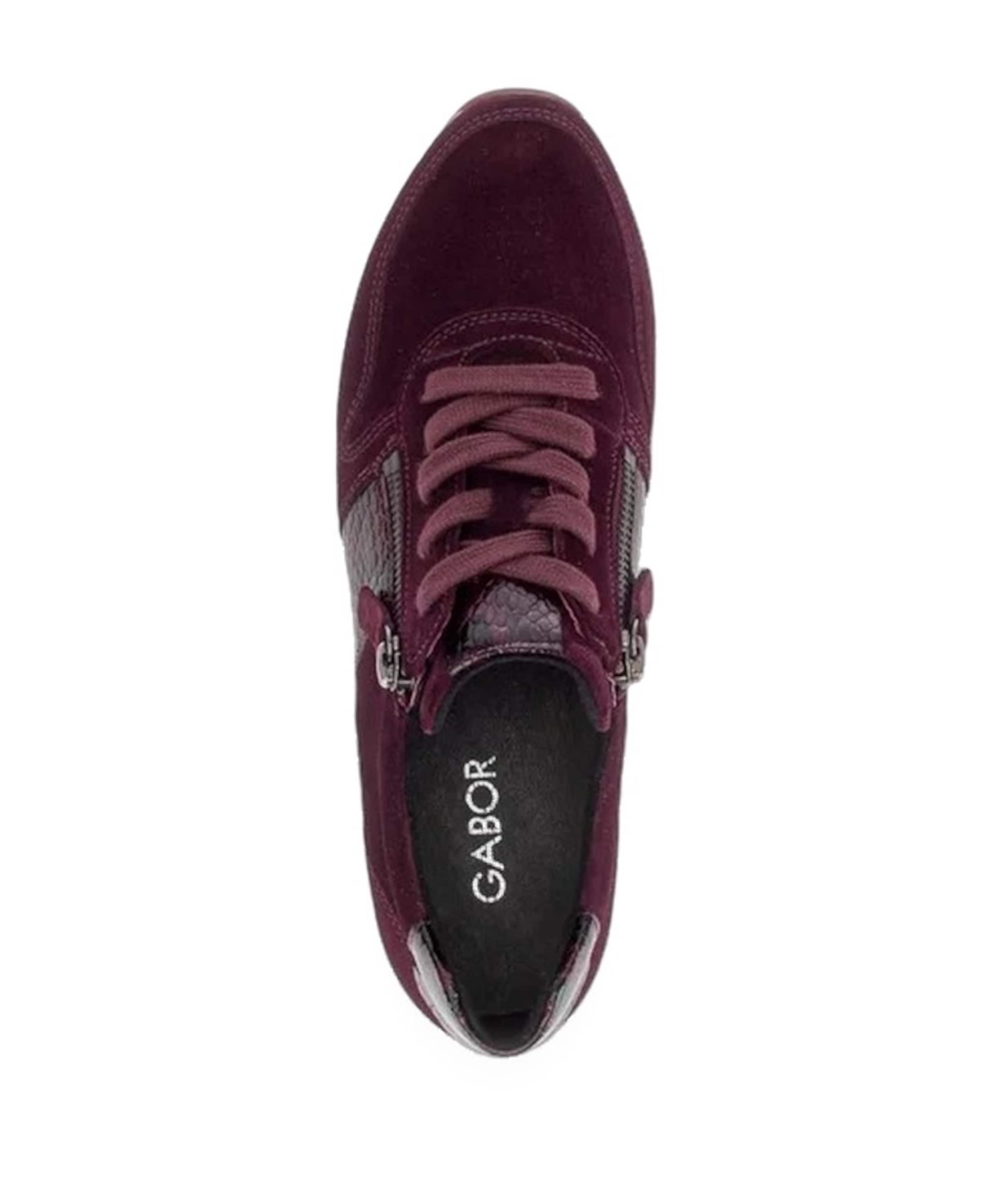 Gabor dames sneakers bordeaux