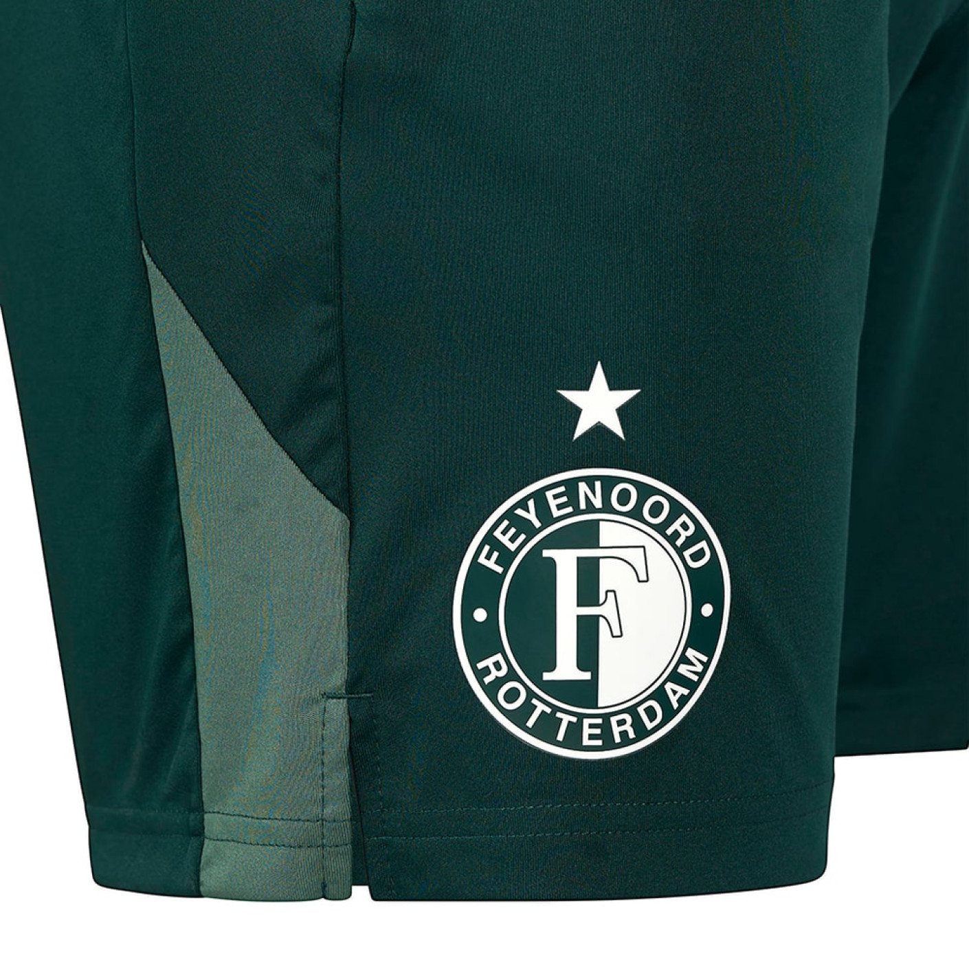 Castore Feyenoord Trainingsbroekje 2024-2025 Donkergroen Groen Wit