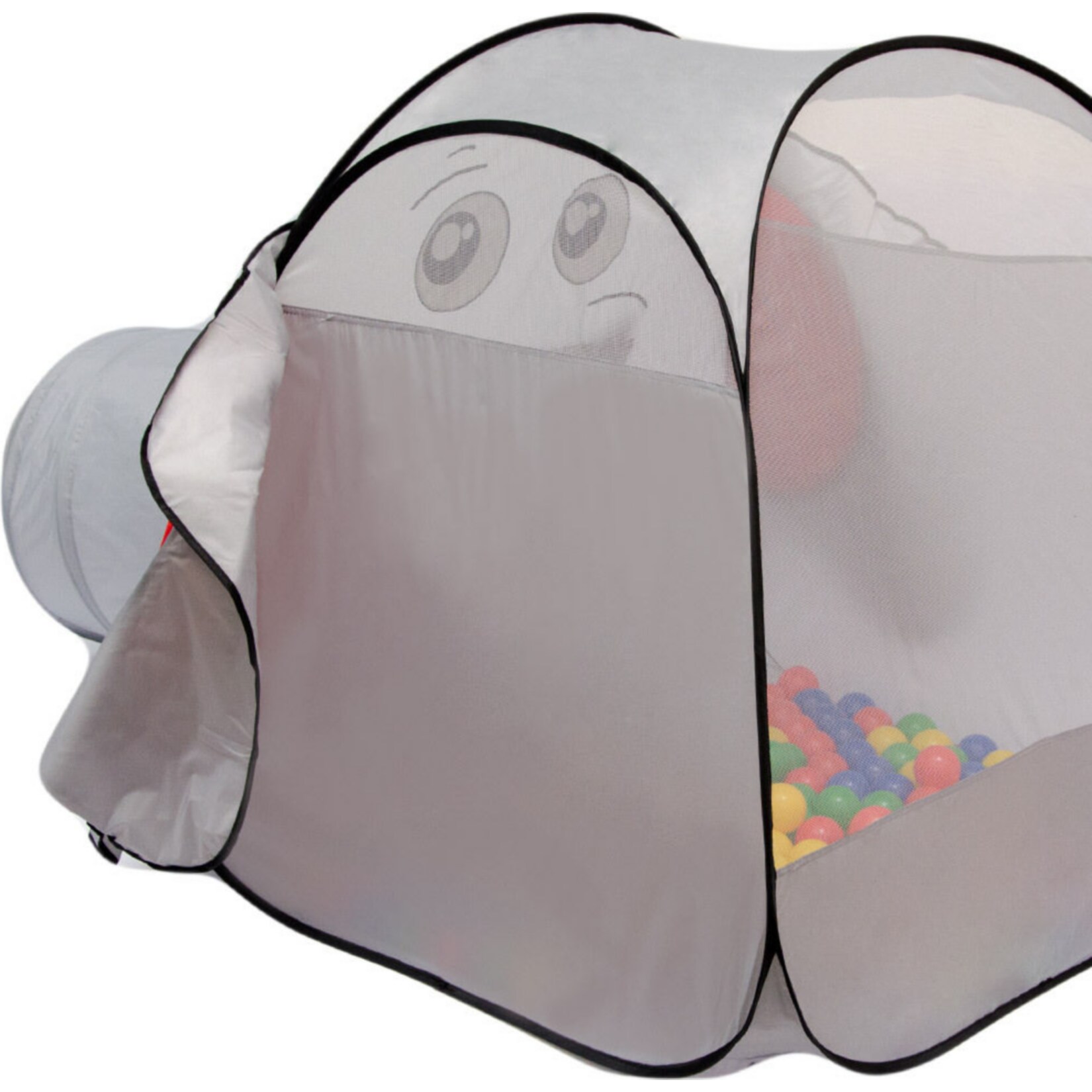 Spielset Kinderspielzelt Jumbo inkl. 200 Bällebadbällen | Spielzelt Spielhaus für Jungen und Mädchen