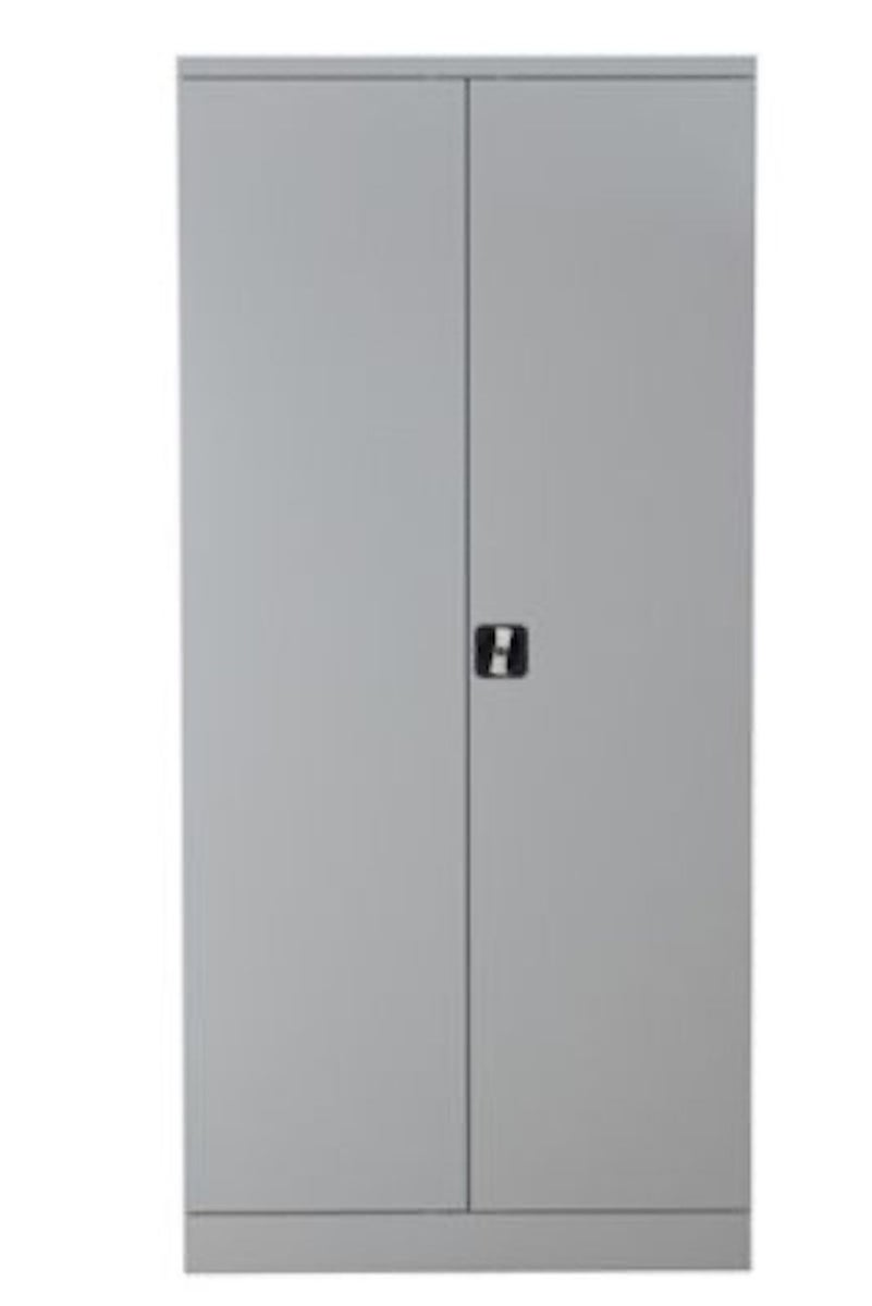 PROREGAL Stalen kast Bee 4 planken HxBxD 195 x 92 x 42 cm Gegalvaniseerd plankmateriaal Grijs & Grijs