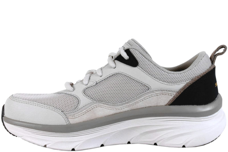 SKECHERS DLUX WALKER NEW MOMENT GRÅ SNEAKERS