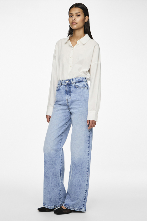 Pieces blauwe dames jeans