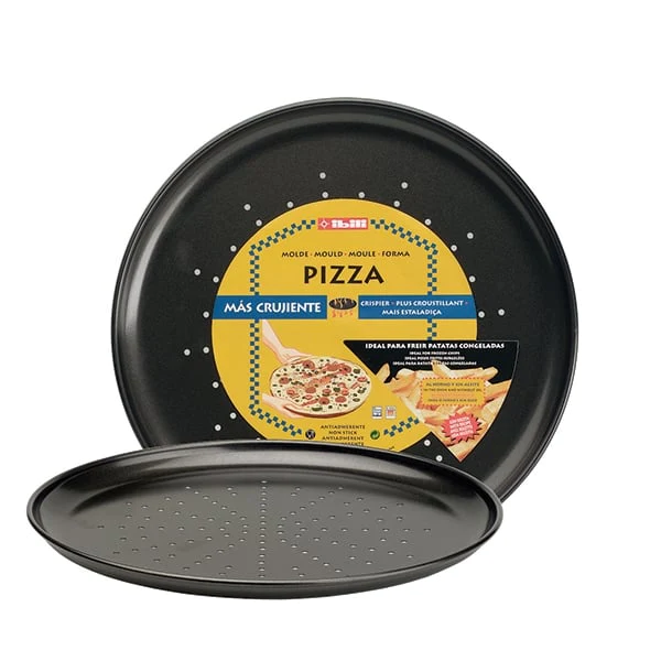 Lot 2 moules à pizza 32 cm Crispy Ibili