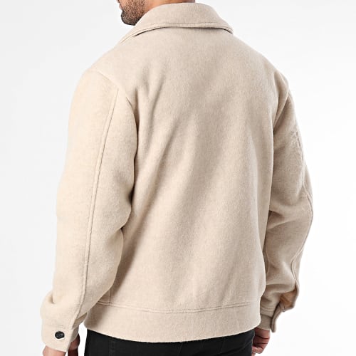 Veste Zippée Beige