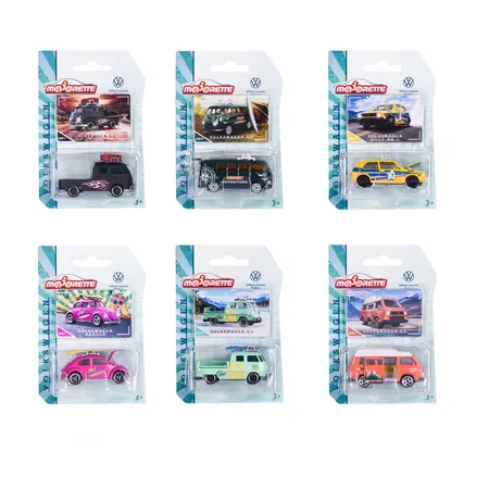 Majorette VW The Originals Premium Cars, 1 Stück, 6-fach sortiert