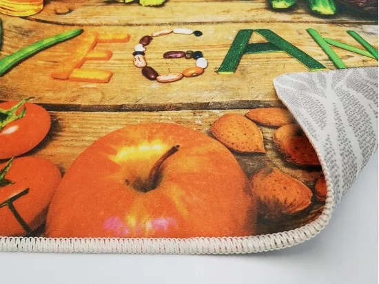 Tapis de cuisine 50x80 cm Polyester Kitch Veg