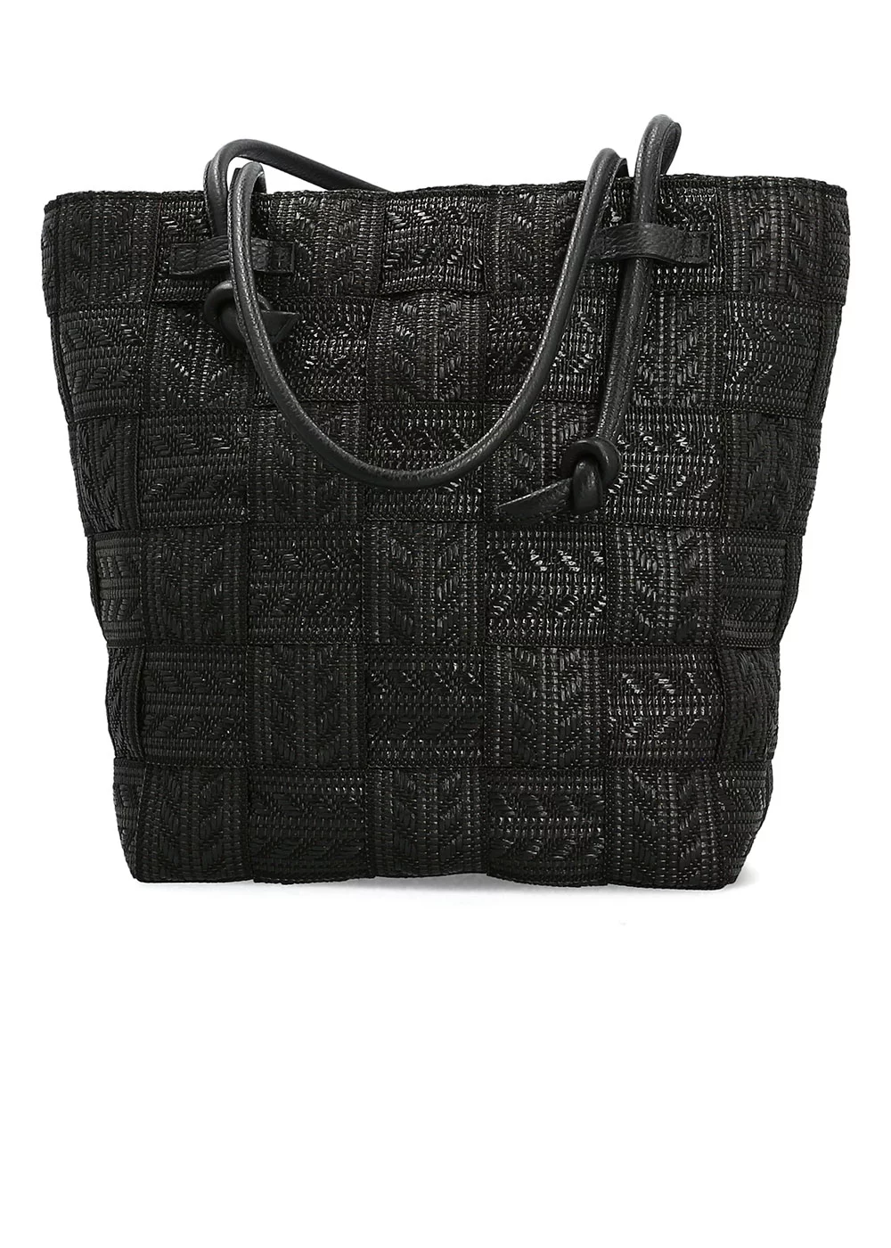 CABAS BEATRIX BIMATIERE NOIR