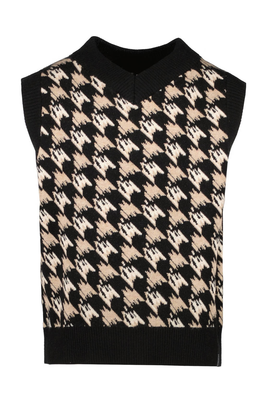 Cars spencer SARZEAU met all over print zwart/beige