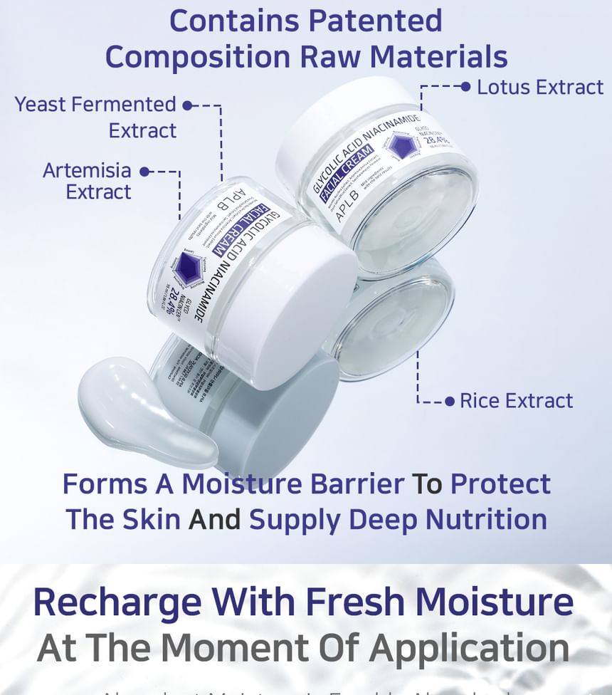 APLB - Glycolzuur Niacinamide Gezichtscrème