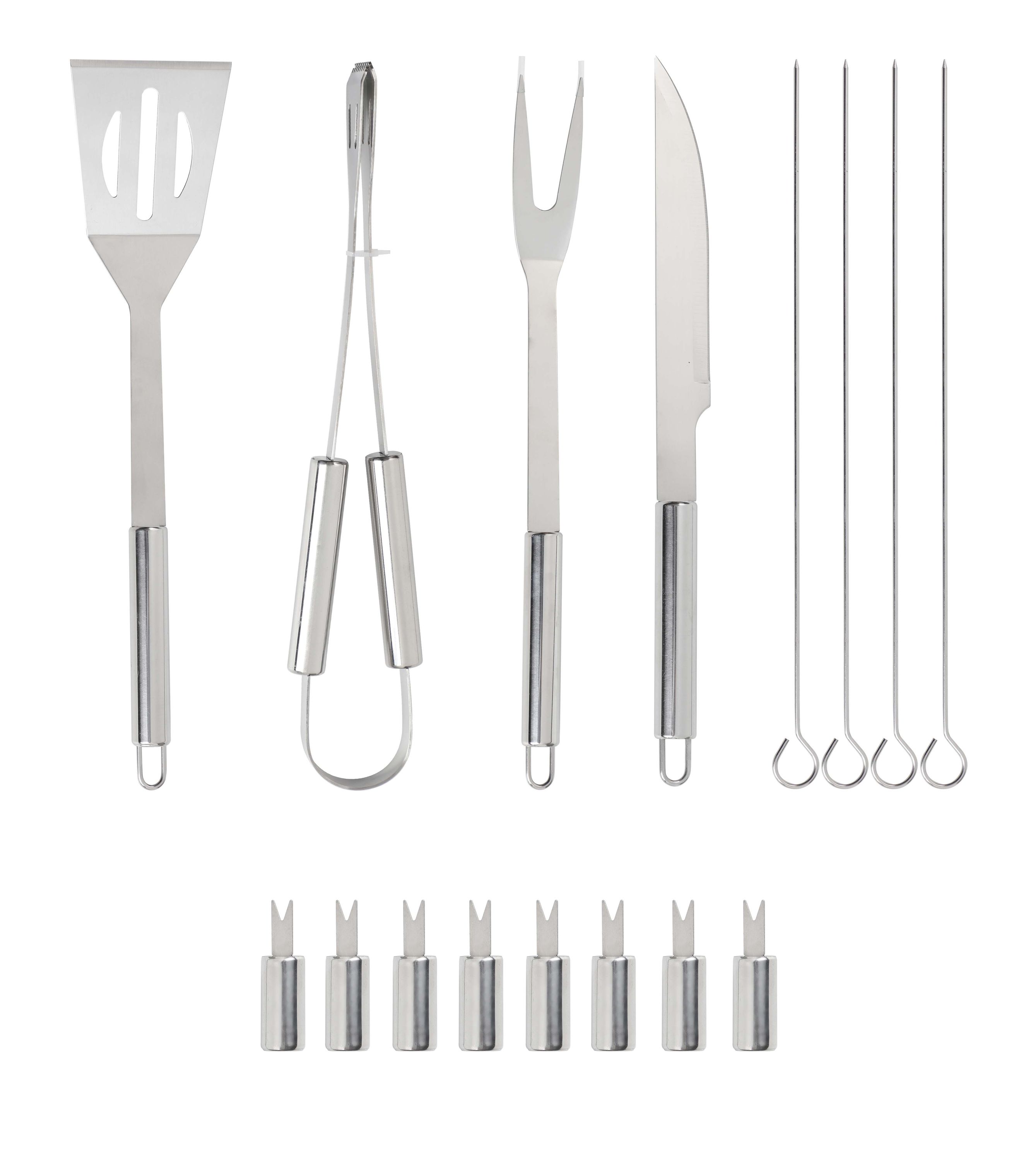 BBQ Grillbesteck Tasche 17-teilig