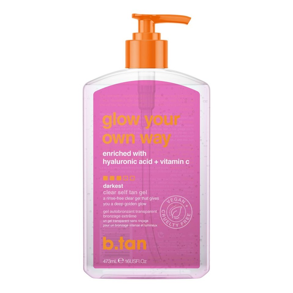 b.tan - Glow Your Own Way 473 ml - Selvbruner
