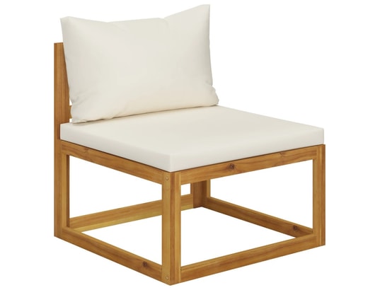 LES TENDANCES - Salon extérieur Salon de jardin-crème-6 places-68x70x60-299204