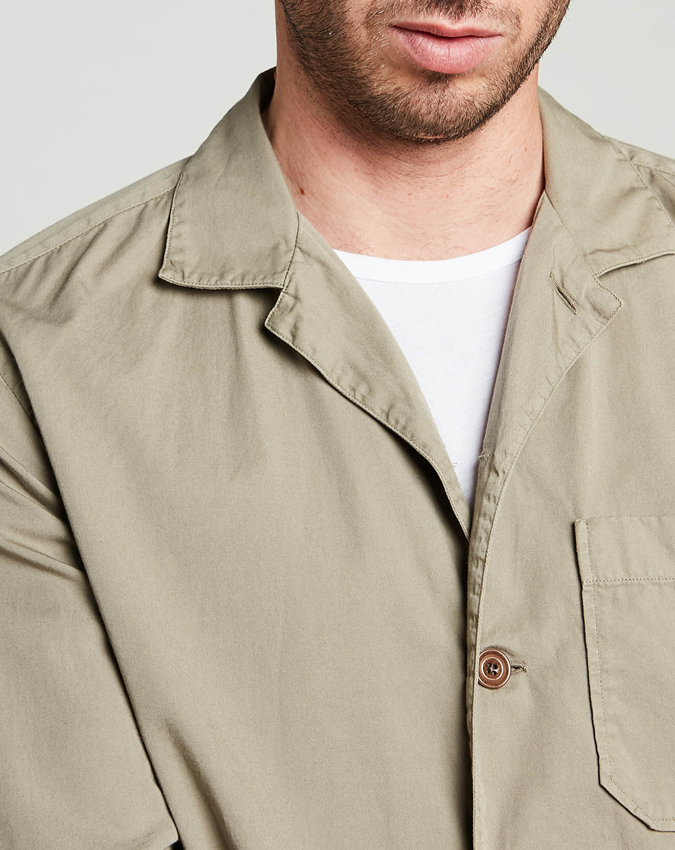 Hartford Veste fine Parker Pat kaki