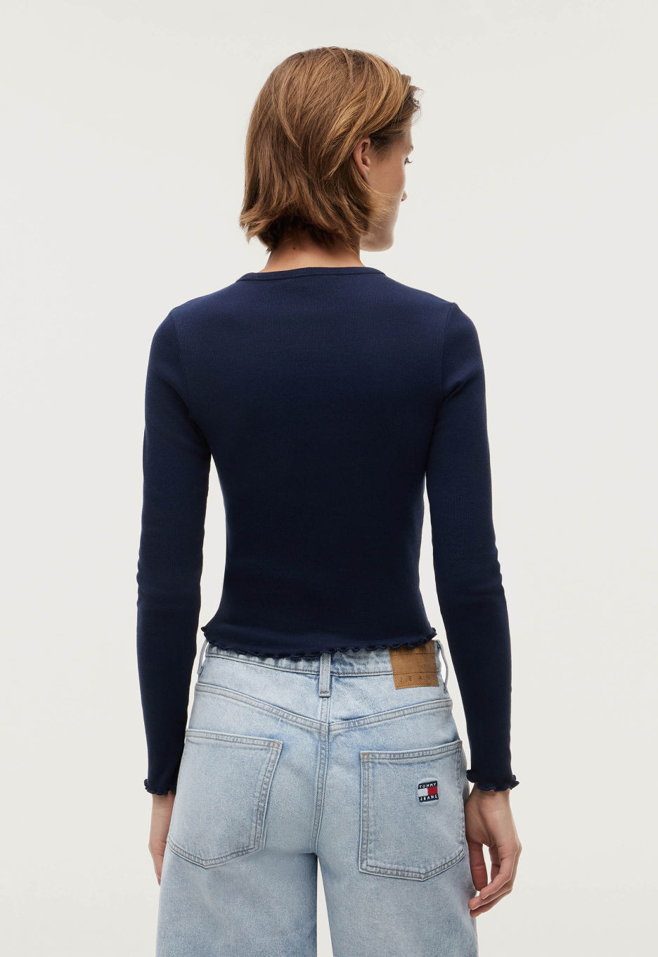 Tommy Jeans Slim Rib Longsleeve