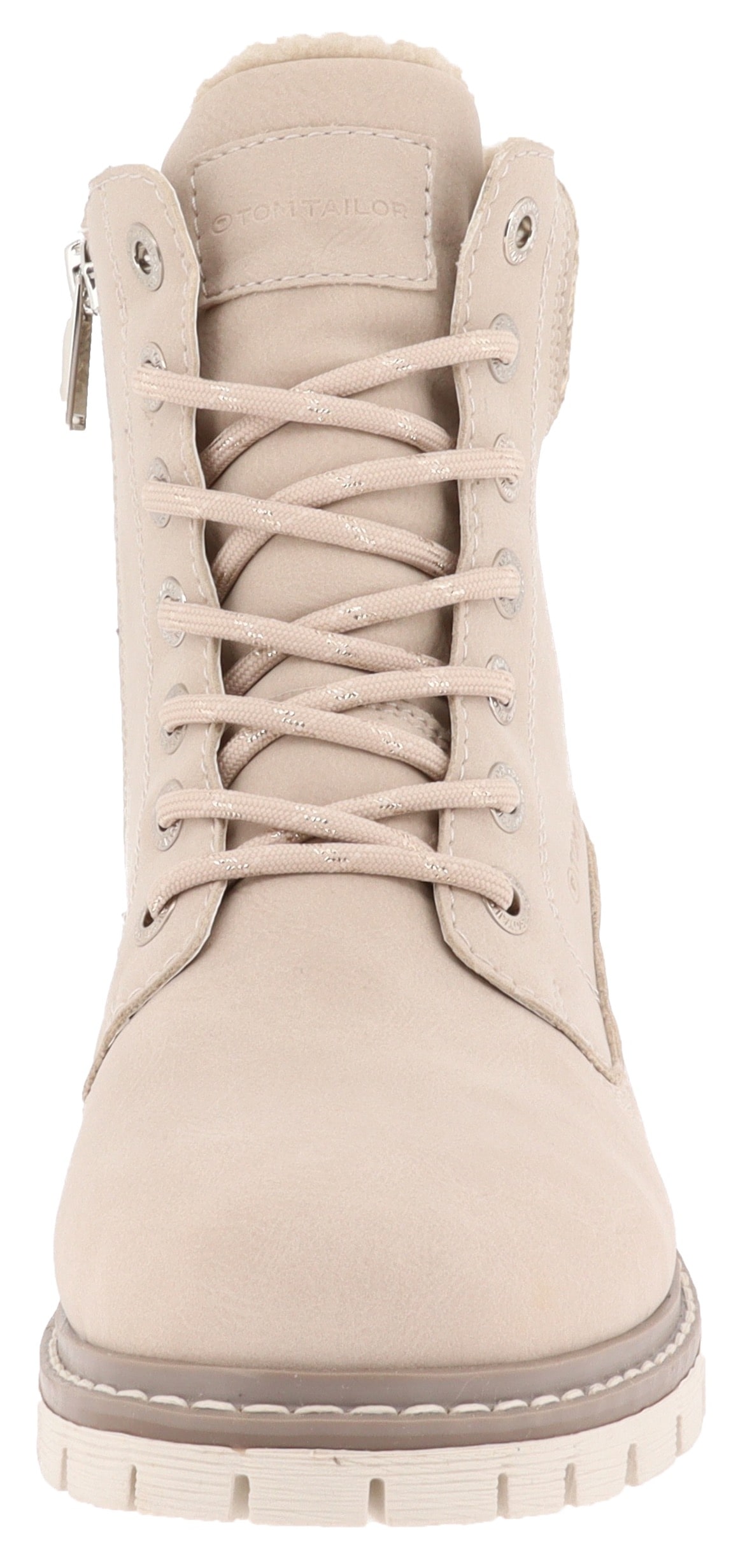 TOM TAILOR Schnürboots  Winterboots mit wasserabweisendem TEX, Komfortweite G