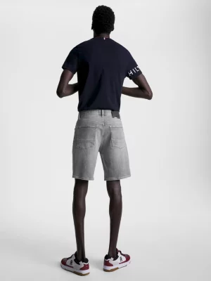 Shorts jeans desbotados Brooklyn de corte regular