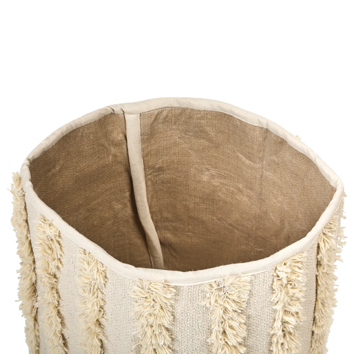 Beliani Paniers KAKKI en coton beige