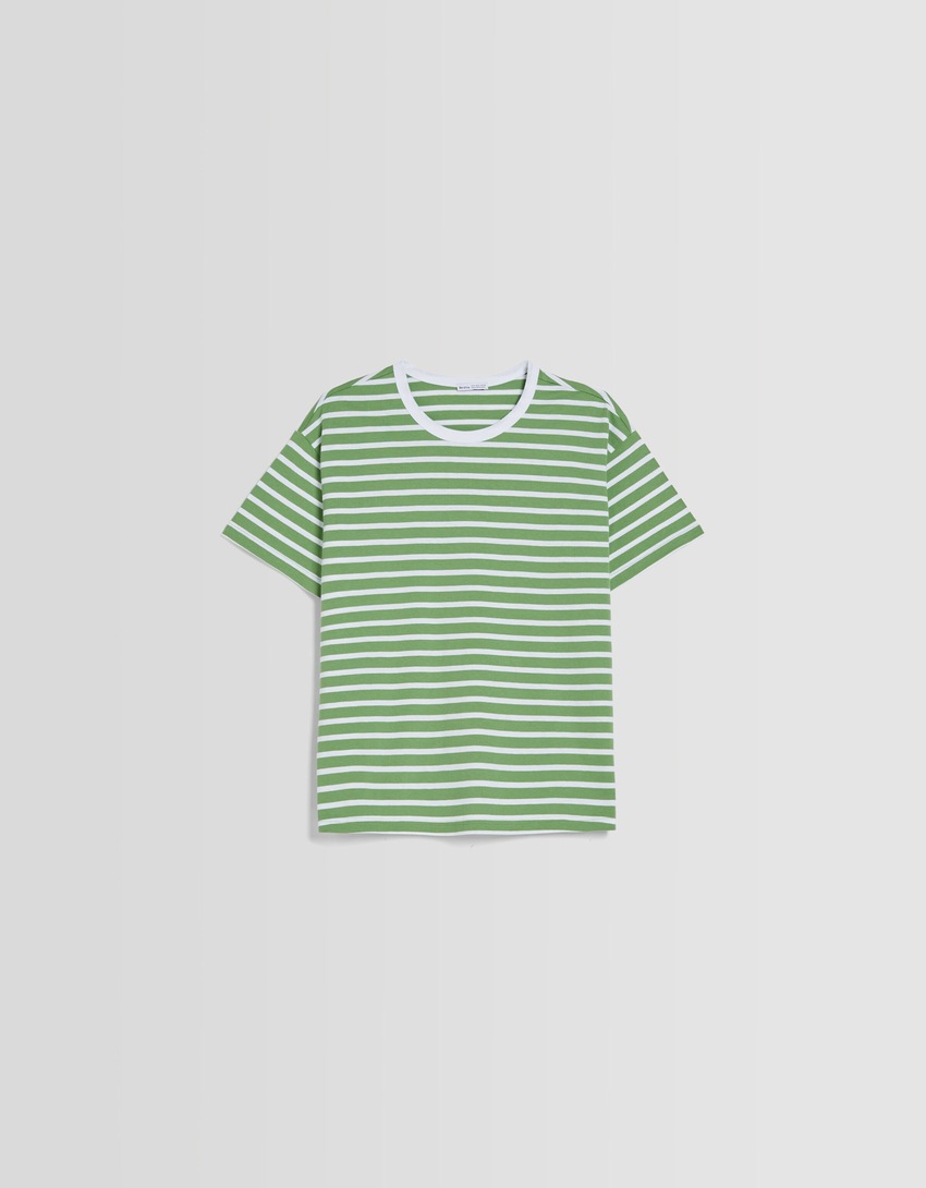 Camiseta de manga curta oversized
