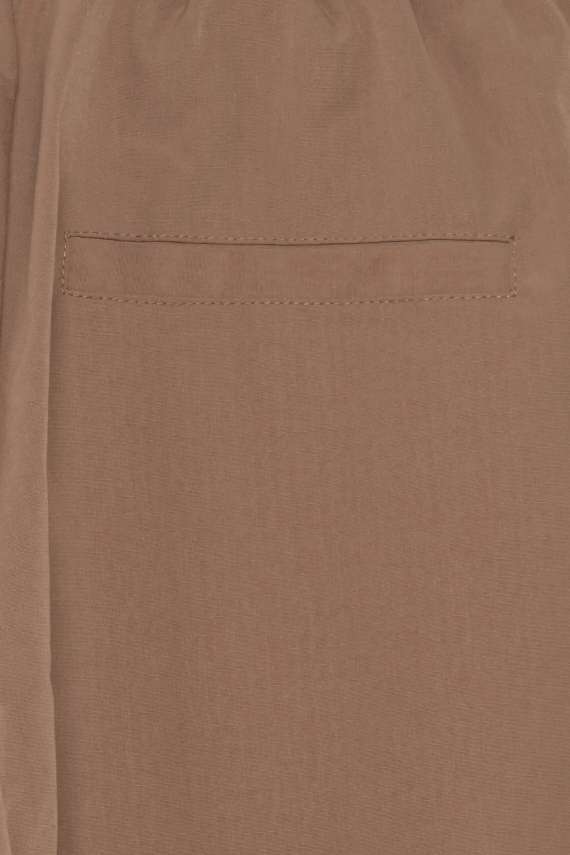 NOISY MAY Pantalon NMROY HW WIDE LEG PANTS WVN LAB Marron