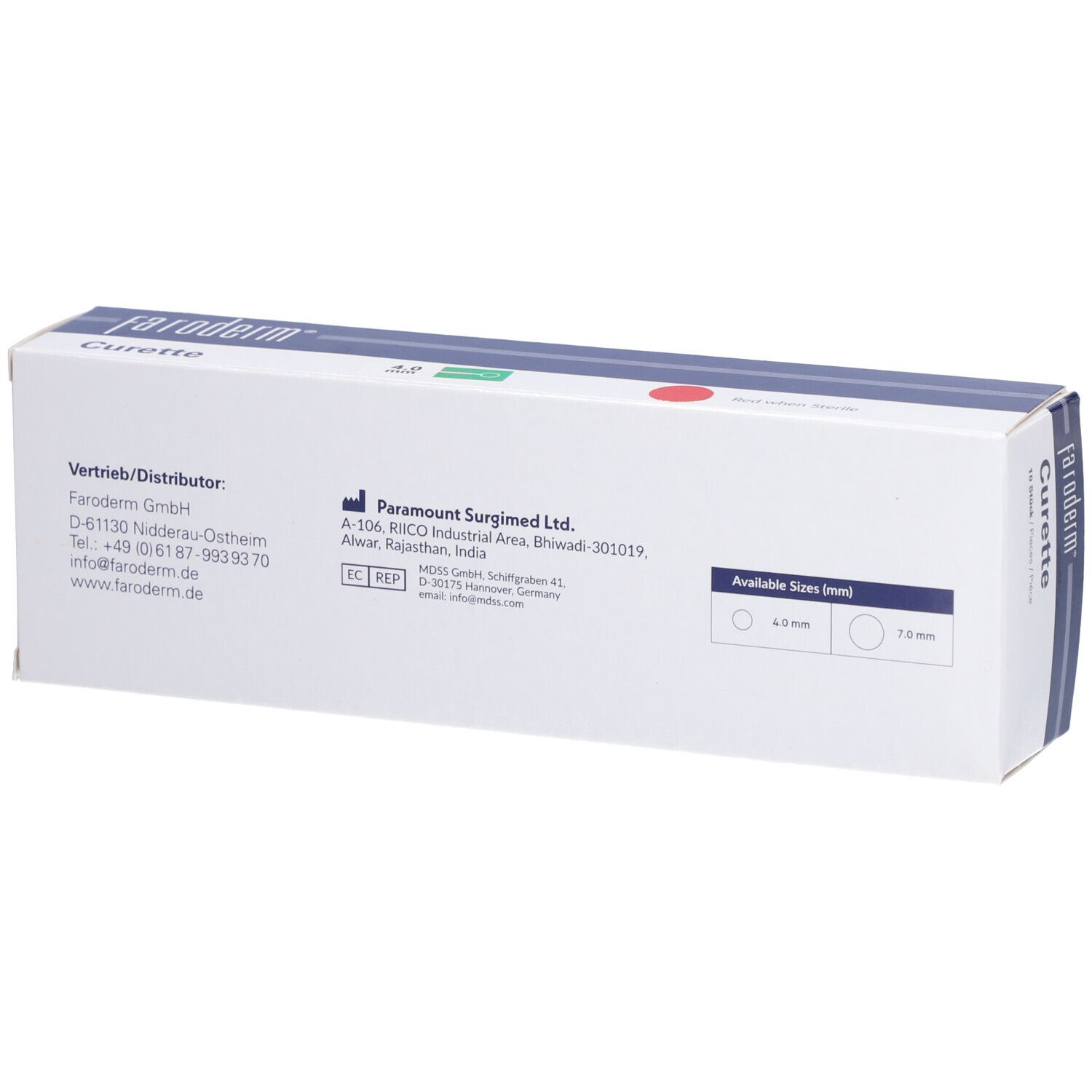 Faroderm® Hautküretten 4 mm