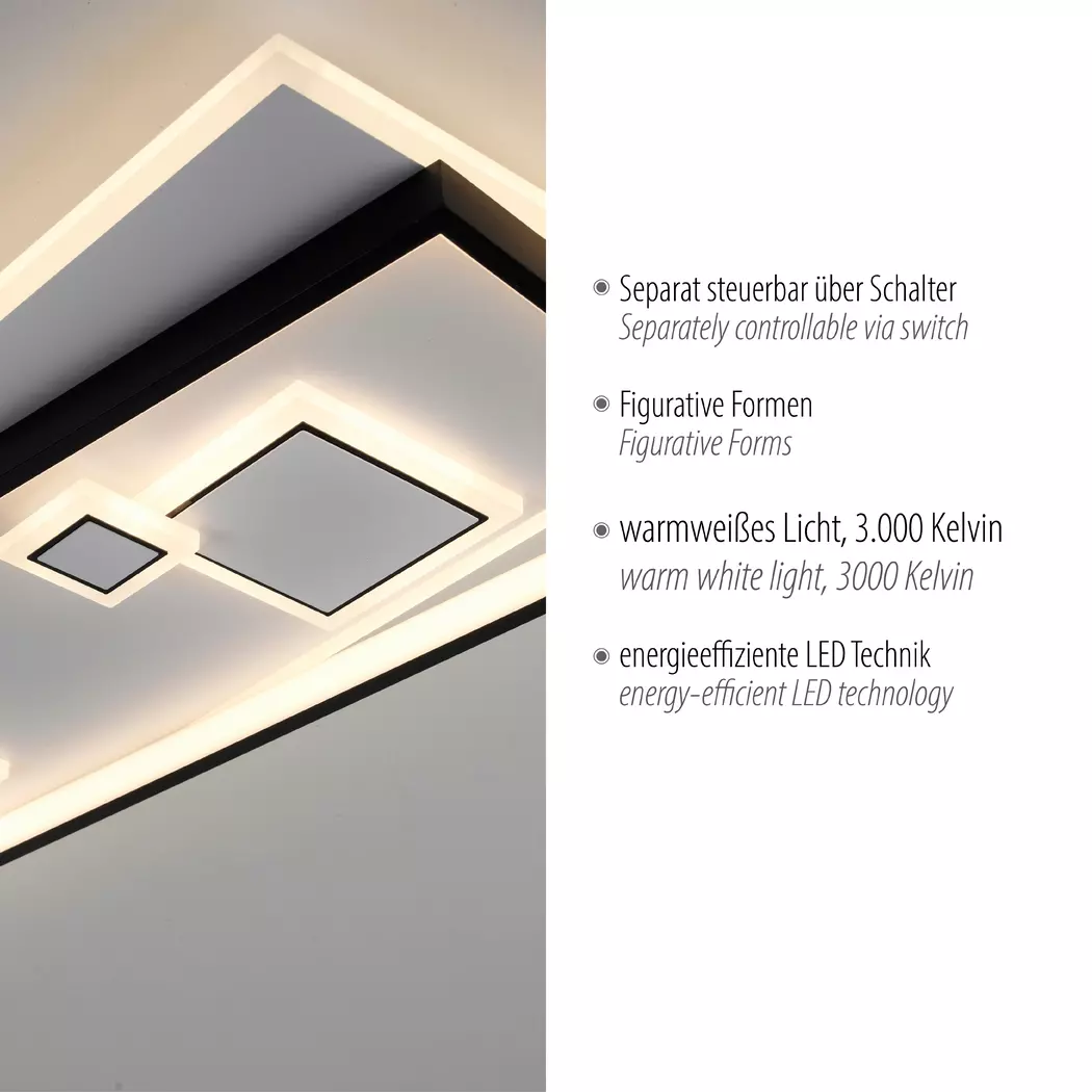 LED-Deckenleuchte Mailak
