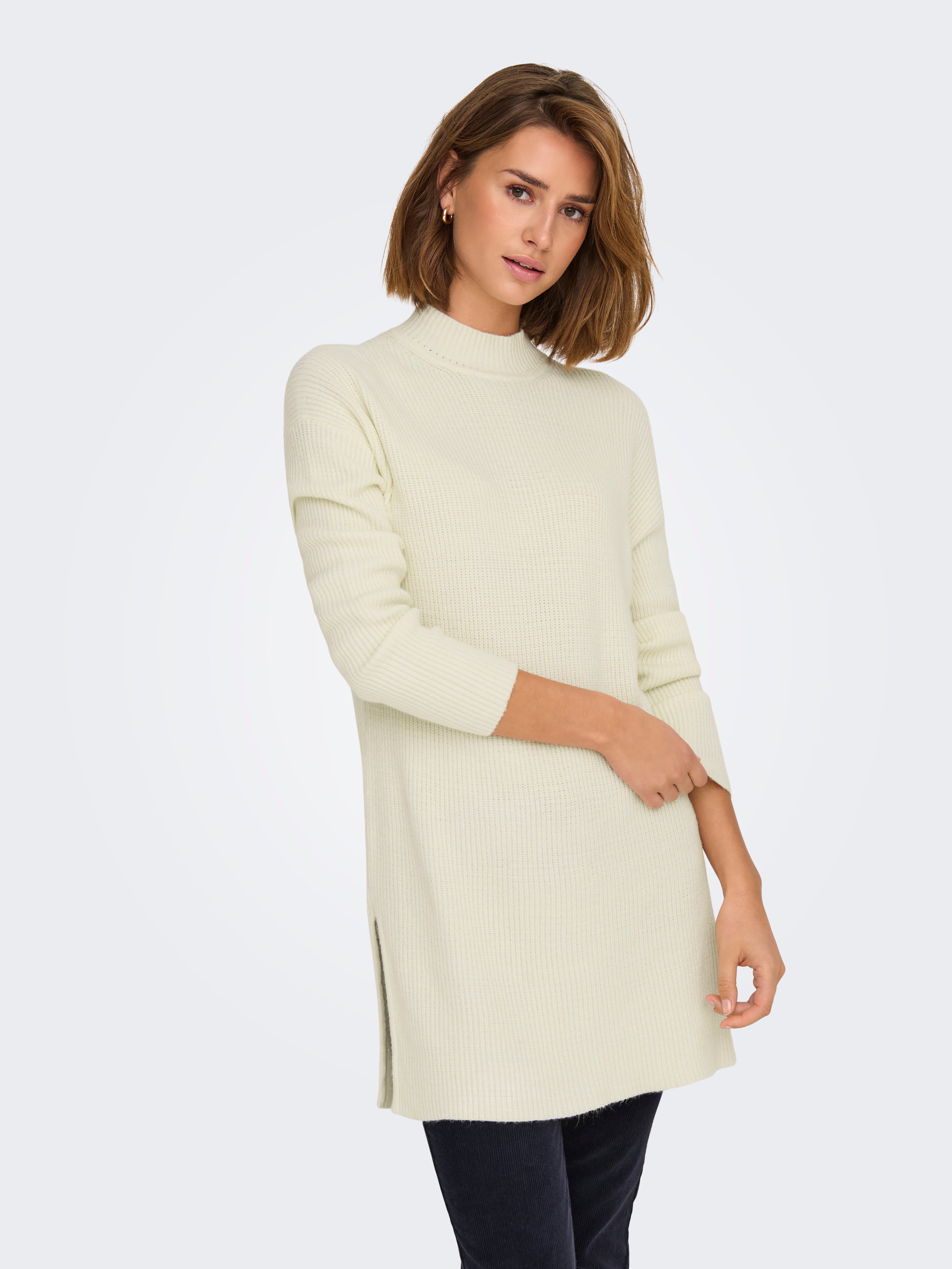 ONLKATIA Strickpullover Whitecap Gray