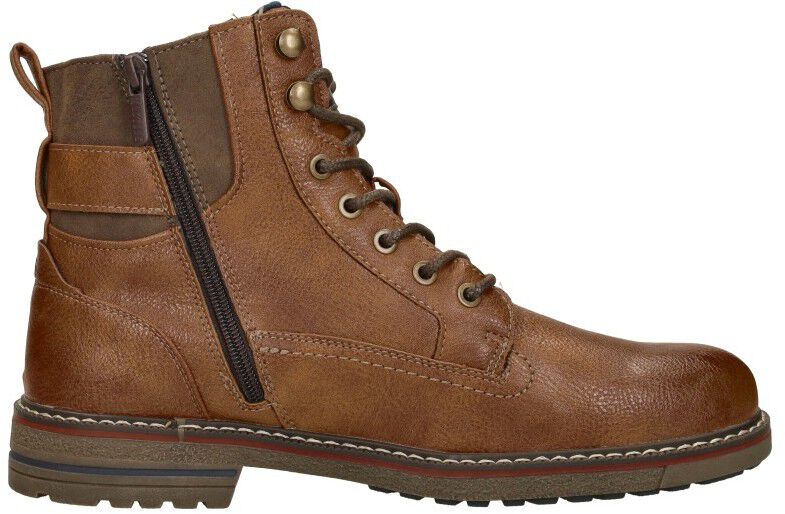 Mustang Veterschoenen Hoog cognac