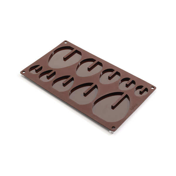 Moule silicone oeufs en chocolat 3D