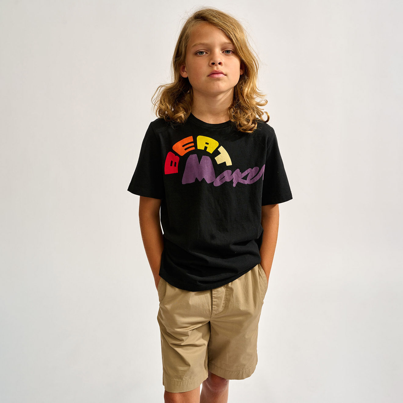 Bellerose T-Shirt Kenny imprimé noir